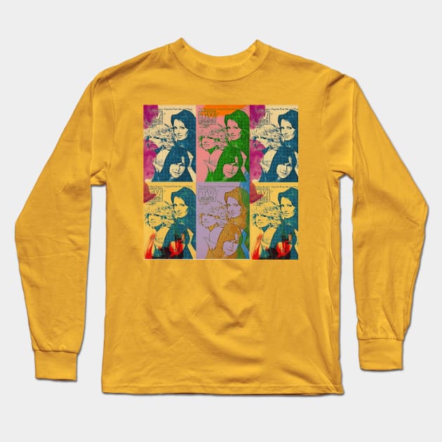 Charlie's Angels Pop Art Long Sleeve T-Shirt by LiunaticFringe